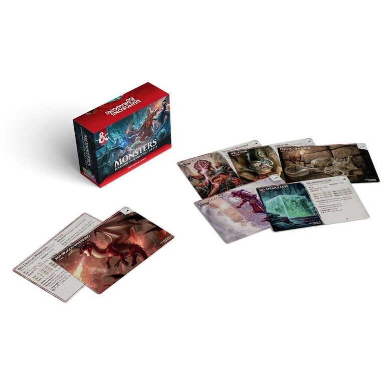 Dungeons & Dragons D&D - Reference Cards - Monsters - Fearsome and Ferocious (Anglais)