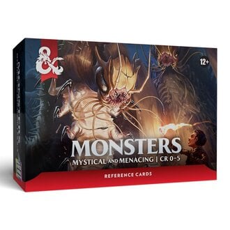 Dungeons & Dragons D&D - Reference Cards - Monsters - Mystical and Menacing (Anglais)