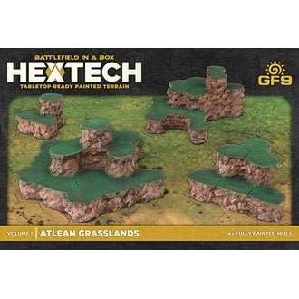 Galeforce Nine Battlefield in a Box - Hextech - Atlean Grasslands - Volume 1