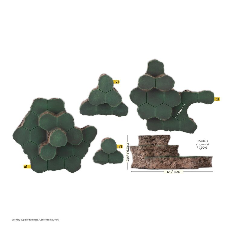 Galeforce Nine Battlefield in a Box - Hextech - Atlean Grasslands - Volume 1