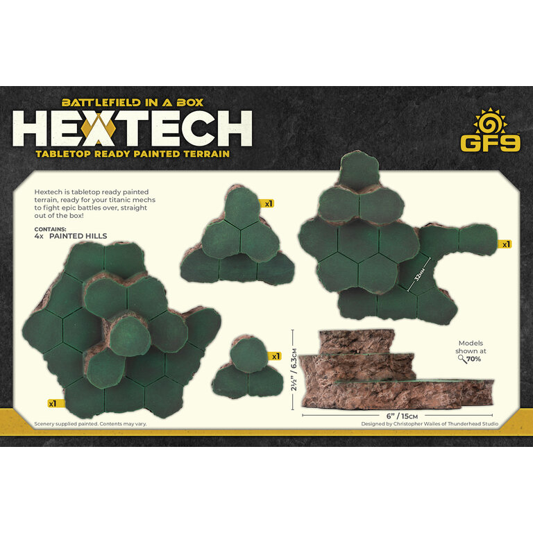 Galeforce Nine Battlefield in a Box - Hextech - Atlean Grasslands - Volume 1