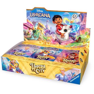 Ravensburger Disney Lorcana - Hyperia City - Boîte de boosters (French) [PREORDER]