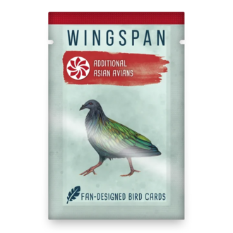 Wingspan - Fan Art Booster Pack - Oiseaux d'Asie (Français)