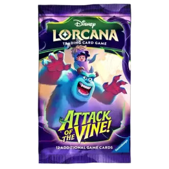 Ravensburger Disney Lorcana - Attack of the Vine! - Booster (Anglais)