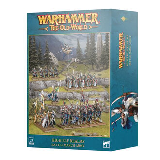 High Elf Realms - Battle March Army* [PRÉCOMMANDE]