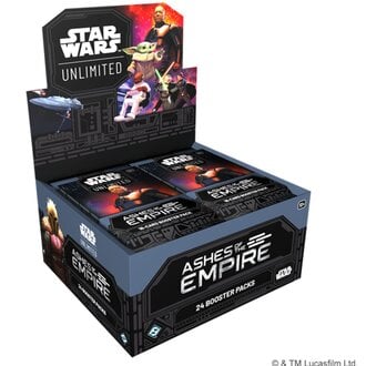 Star Wars: Unlimited - Ashes of the Empire - Booster Box (Anglais)