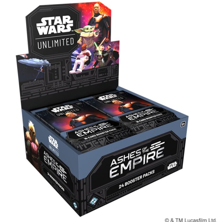Star Wars: Unlimited - Ashes of the Empire - Booster Display (English)