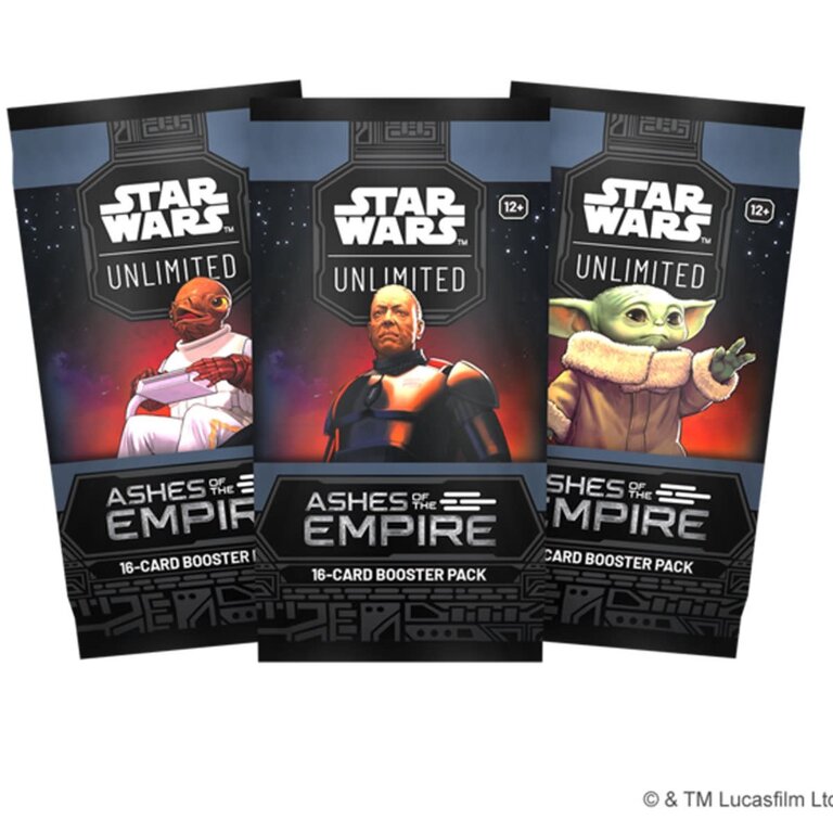 Star Wars: Unlimited - Ashes of the Empire - Booster Display (English)