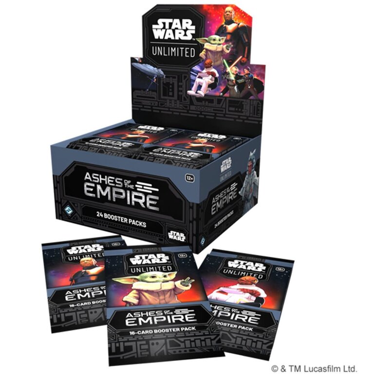 Star Wars: Unlimited - Ashes of the Empire - Booster Display (English)