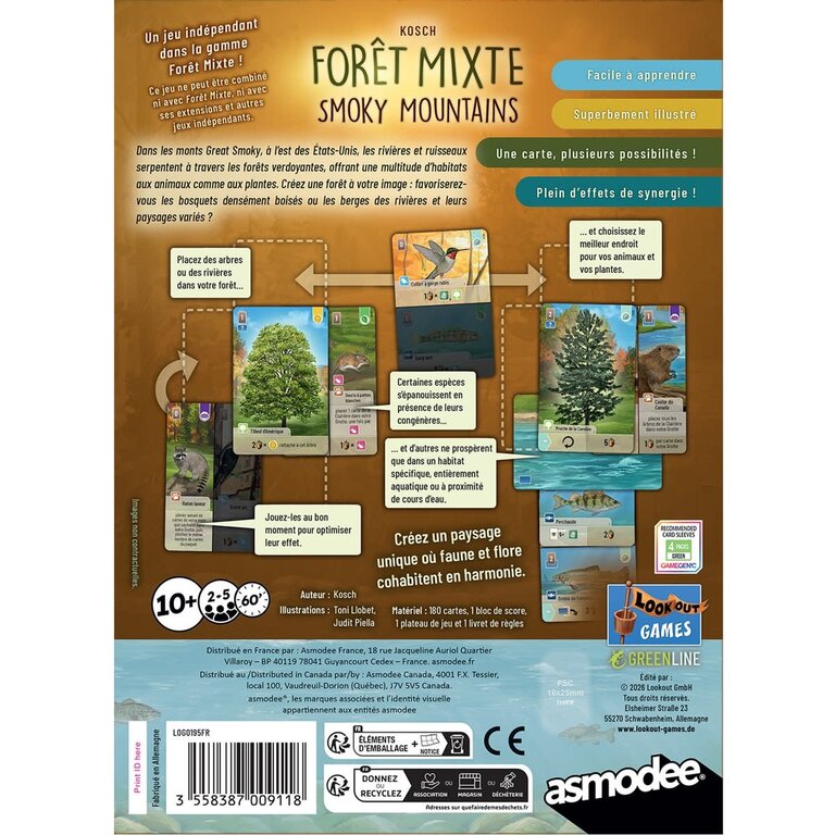 Foret Mixte - Smoky Mountains (French)