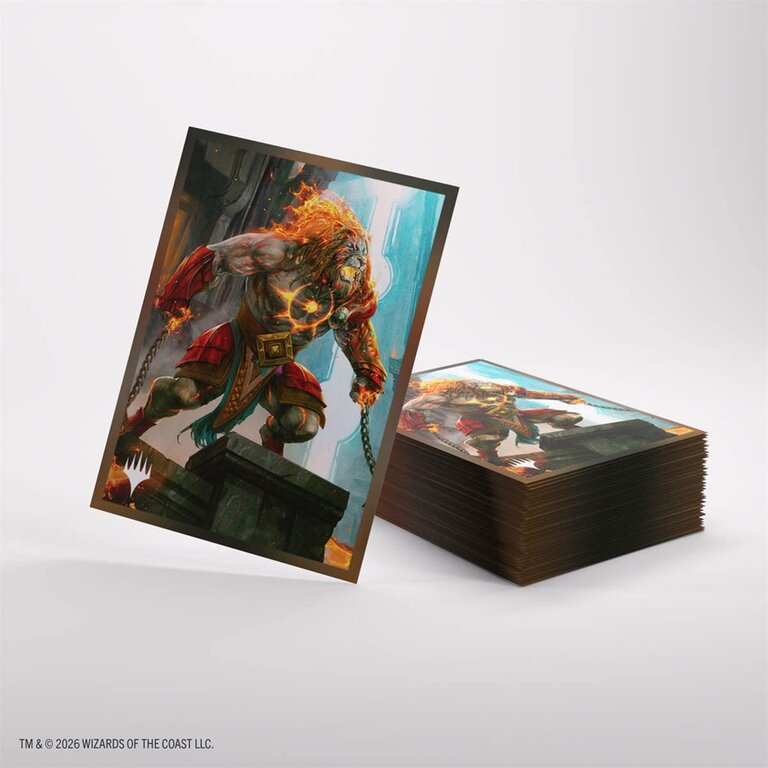 Gamegenic (Gamegenic) Reality Fracture - Protège-cartes Premium Art - Ajani, Path of Vengeance (Multilingue)*