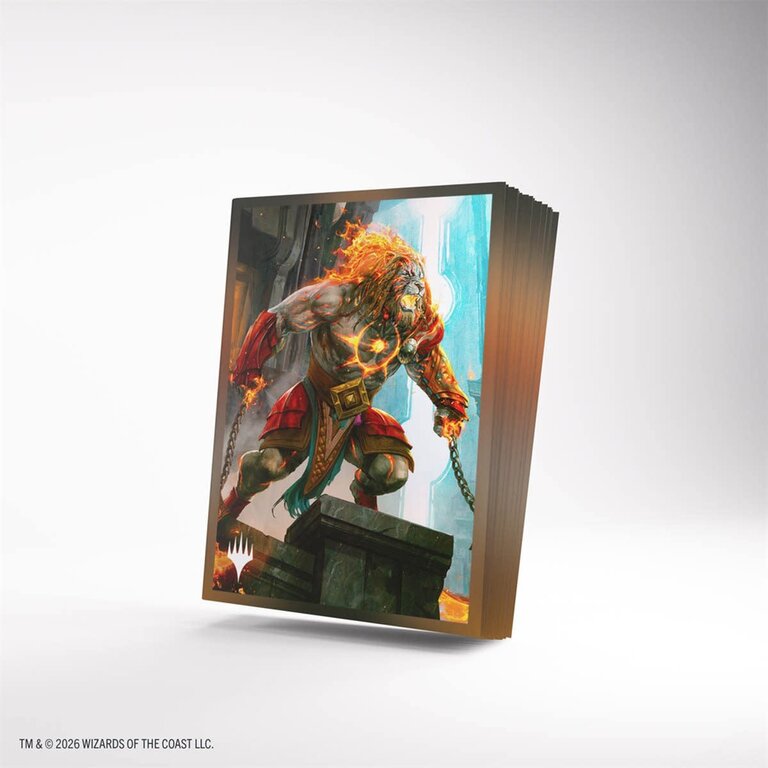 Gamegenic (Gamegenic) Reality Fracture - Protège-cartes Premium Art - Ajani, Path of Vengeance (Multilingue)*