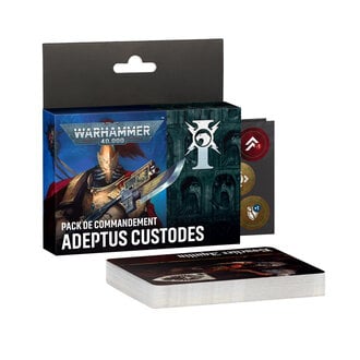 Command Pack - Adeptus Custodes (Français) [PRÉCOMMANDE]