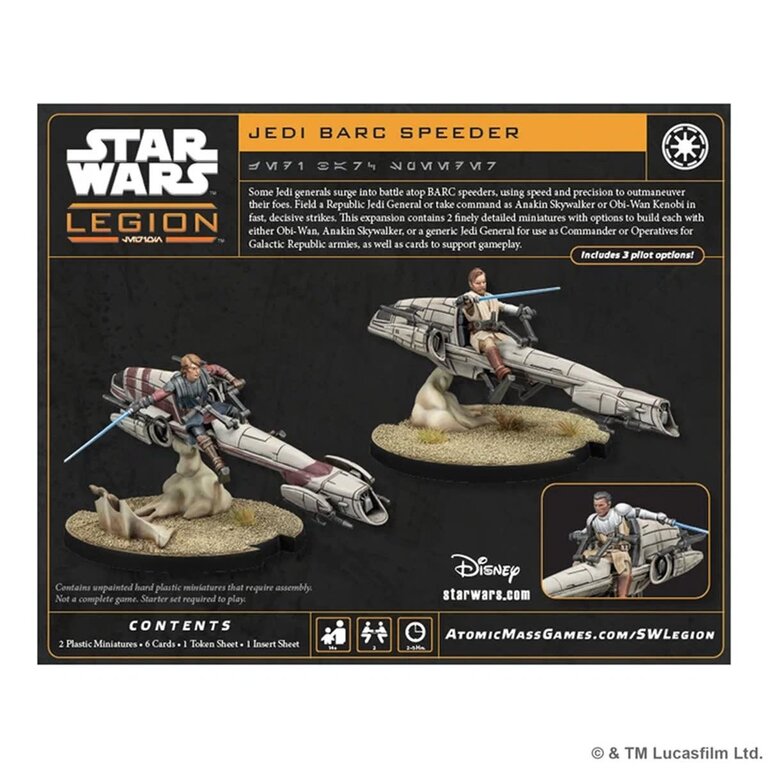 Star Wars: Legion: Jedi BARC Speeder (Multilingual