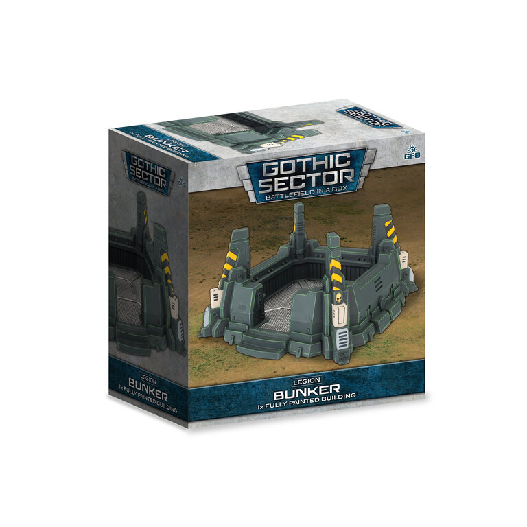 Galeforce Nine Battlefield in a Box : Gothic Sector Legion Bunker