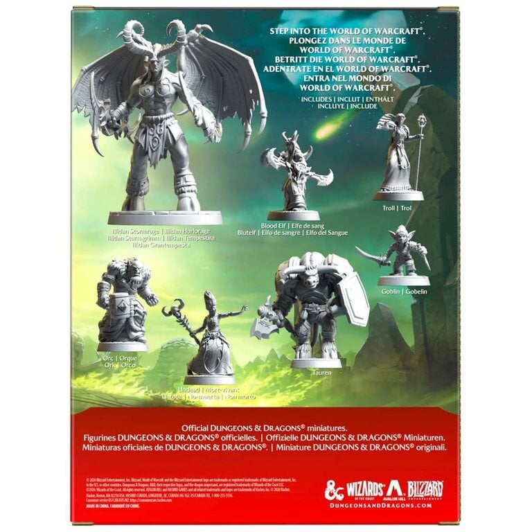 Dungeons & Dragons Dungeons & Dragons: Miniatures: World of Warcraft - Ensemble Horde(Multilingue) [Précommande]