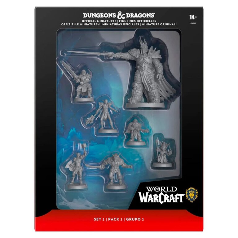 Dungeons & Dragons Dungeons & Dragons: Miniatures: World of Warcraft - Ensemble Alliance(Multilingue) [Précommande]