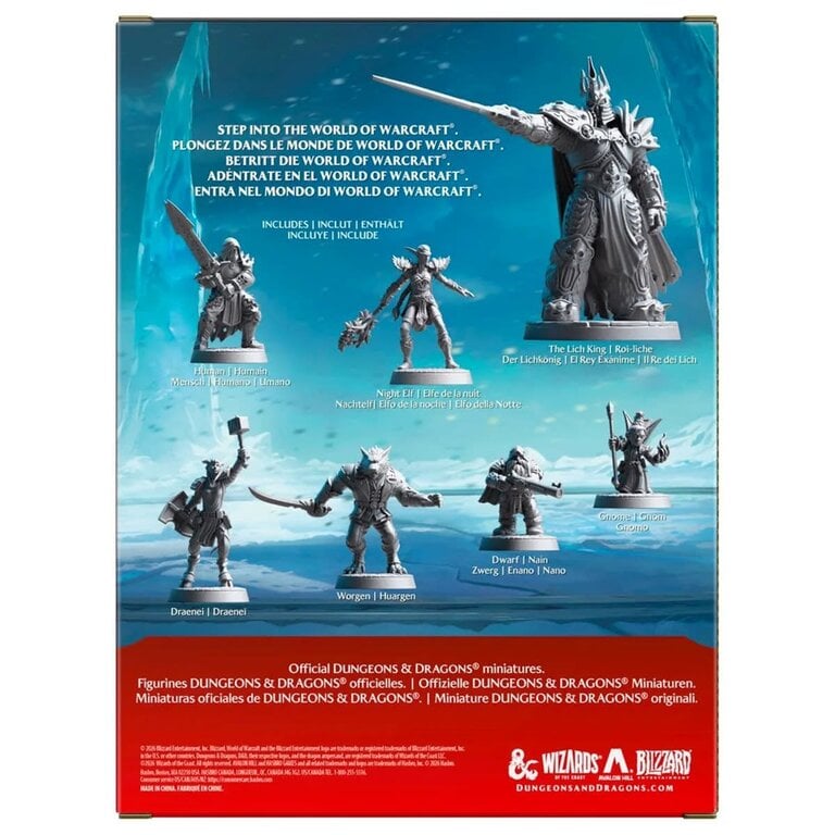 Dungeons & Dragons Dungeons & Dragons: Miniatures: World of Warcraft - Ensemble Alliance(Multilingue) [Précommande]