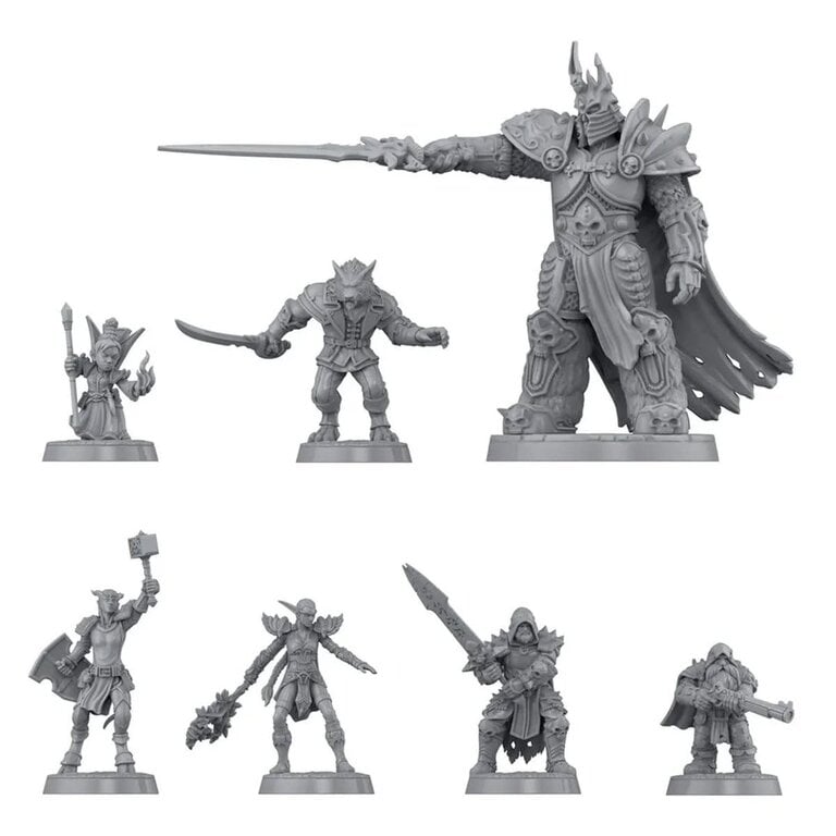 Dungeons & Dragons Dungeons & Dragons: Miniatures: World of Warcraft - Ensemble Alliance(Multilingue) [Précommande]