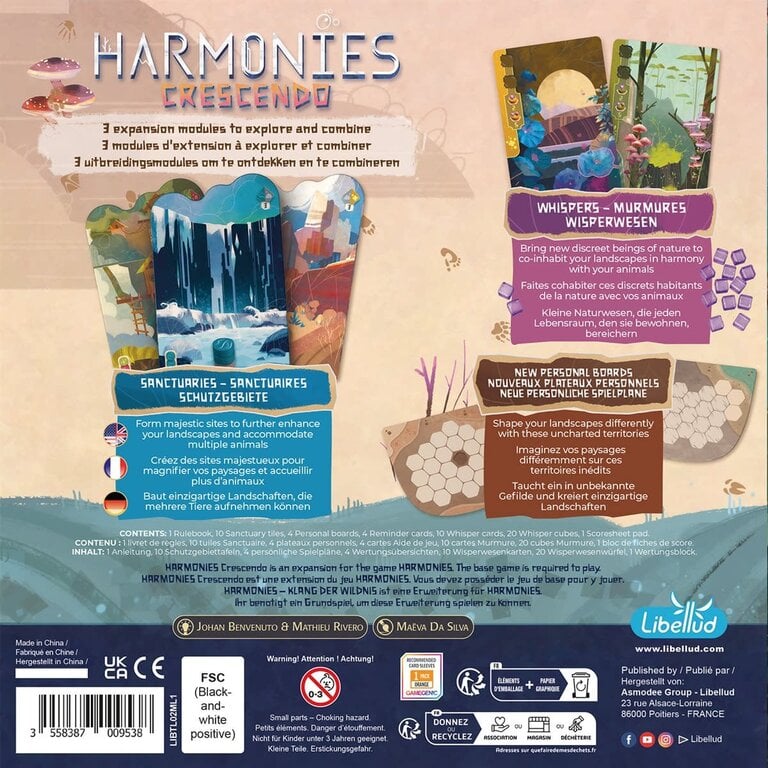 Harmonies - Crescendo (Multilingue) [PRÉCOMMANDE]