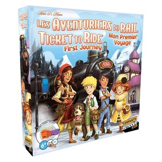 Les aventuriers du rail - Mon premier voyage - Europe (Multilingue)