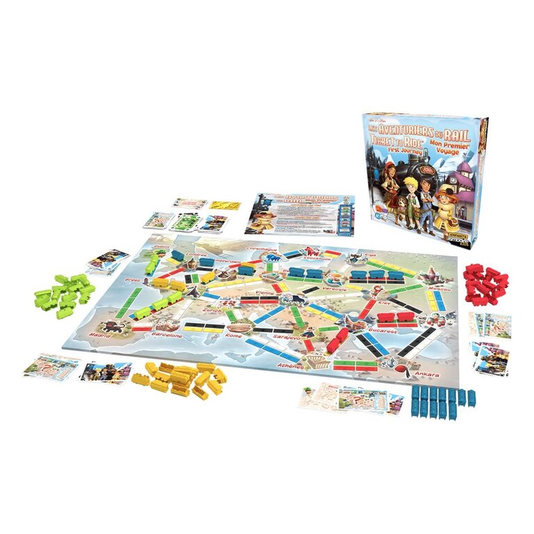 Ticket to Ride - First Journey - Europe (Multilingual)