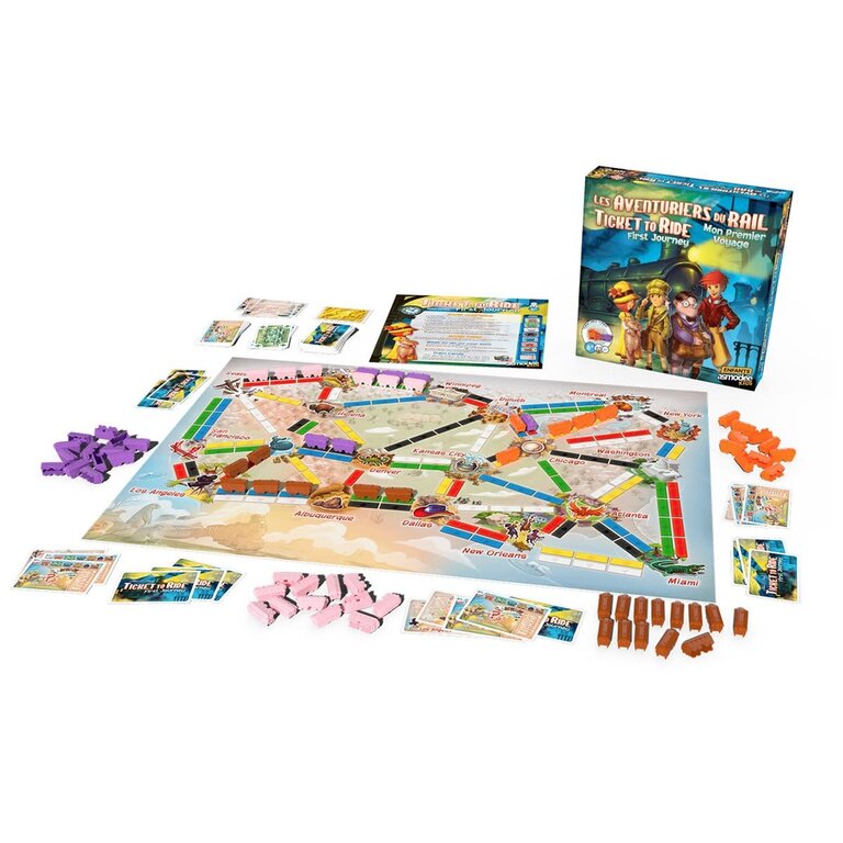 Les aventuriers du rail - Mon premier voyage (Multilingue)