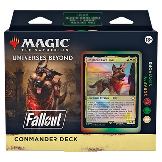 Magic the Gathering Fallout - Commander Deck - Scrappy Survivors (Anglais)