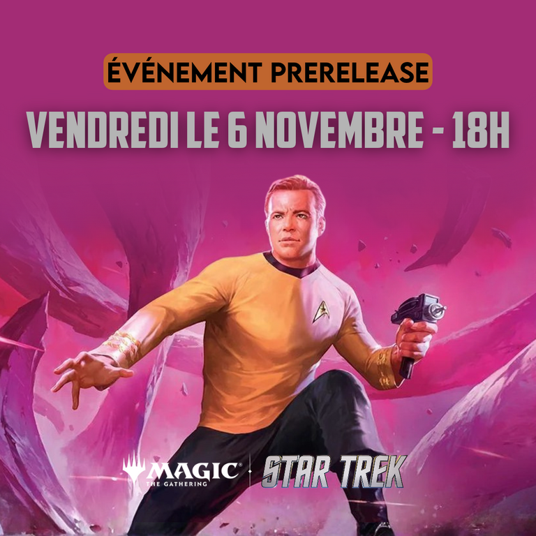 Magic the Gathering Event Magic the Gathering - Prerelease Star Trek - Friday 18:30