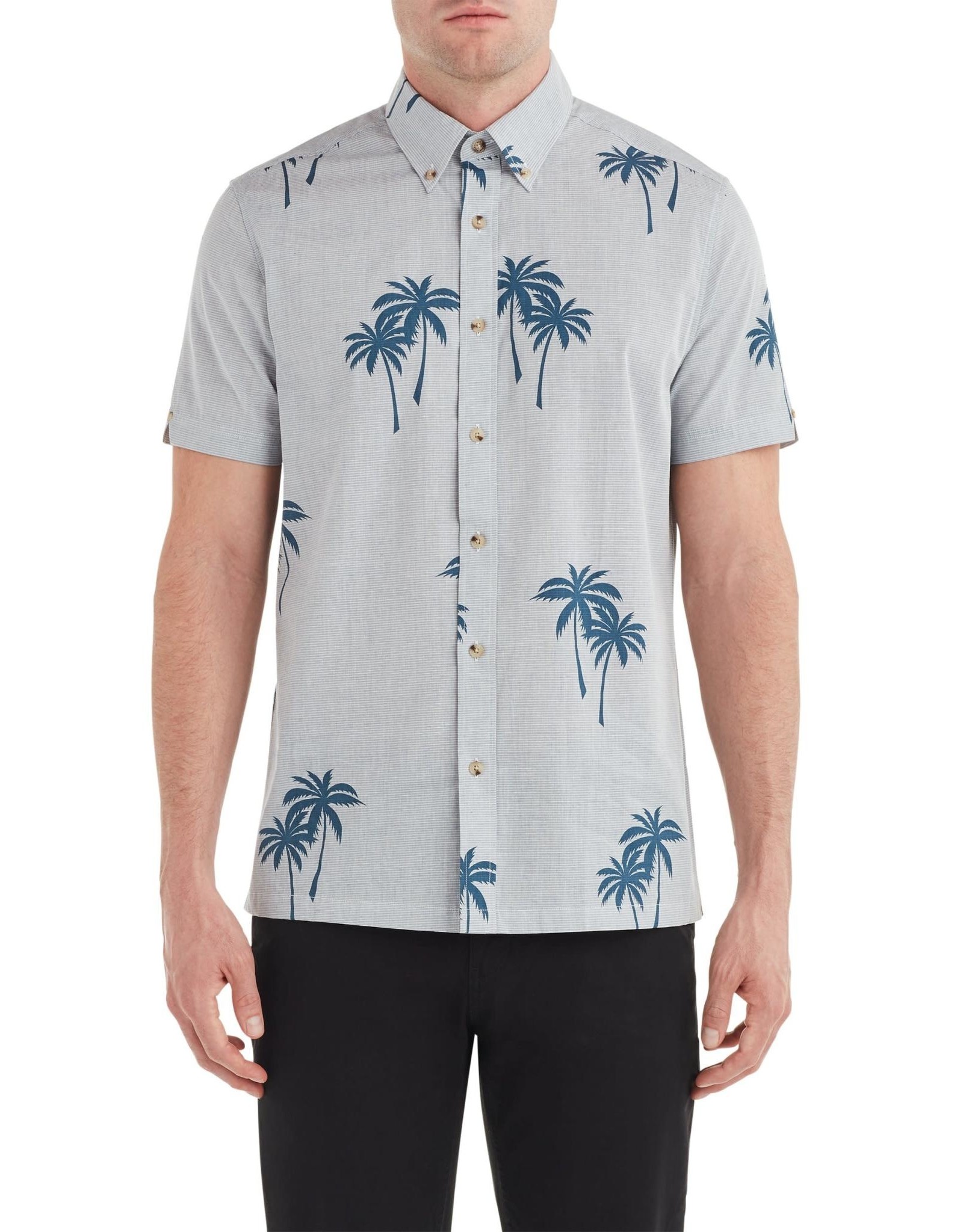 Ben Sherman Palm Print Shirt