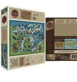 Great Lakes Jigsaw Puzzle