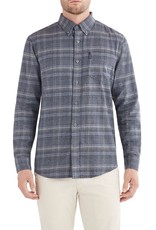 Ben Sherman LS HRRNGBN MINI CHK Shirt Indigo