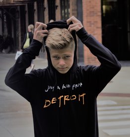 Untied Just A Kid From Detroit Youth Sweatshirt