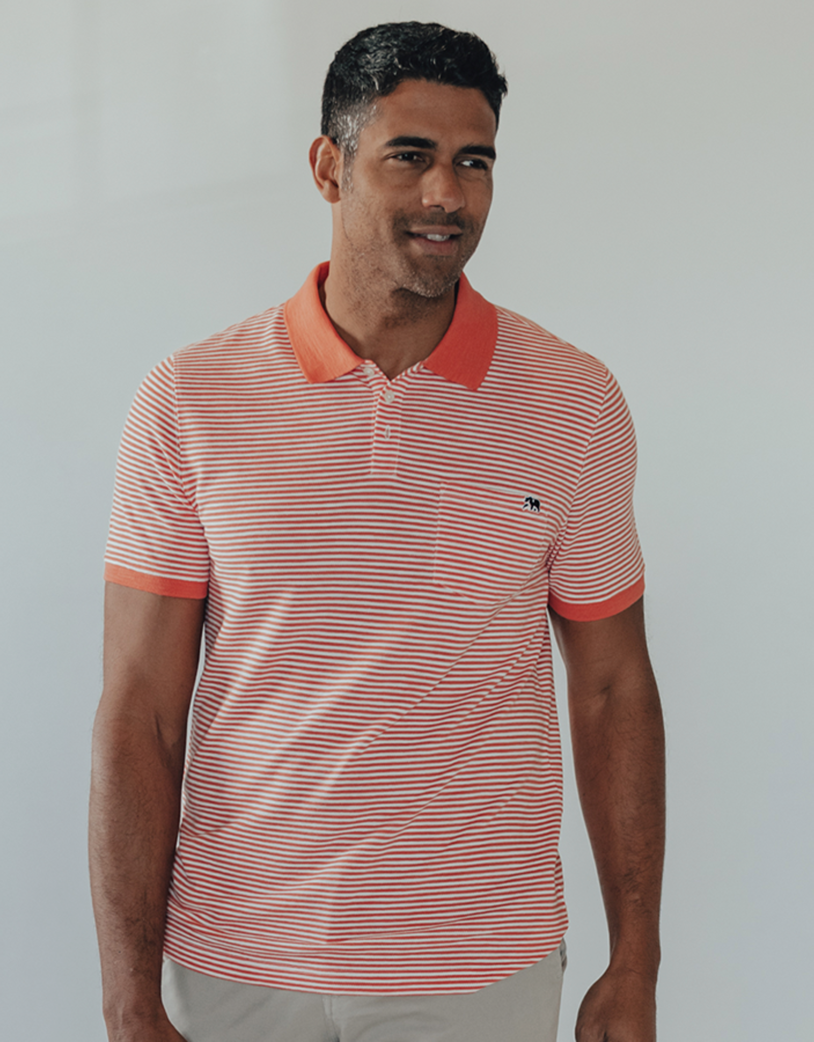 The Normal Brand Stretch Pique Polo