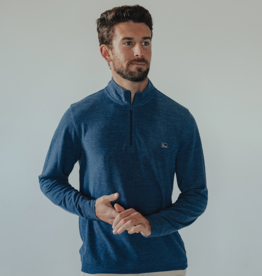 The Normal Brand Stretch Pique Quarter Zip