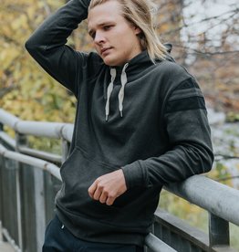 The Normal Brand Puremeso Retro Hoodie Charcoal