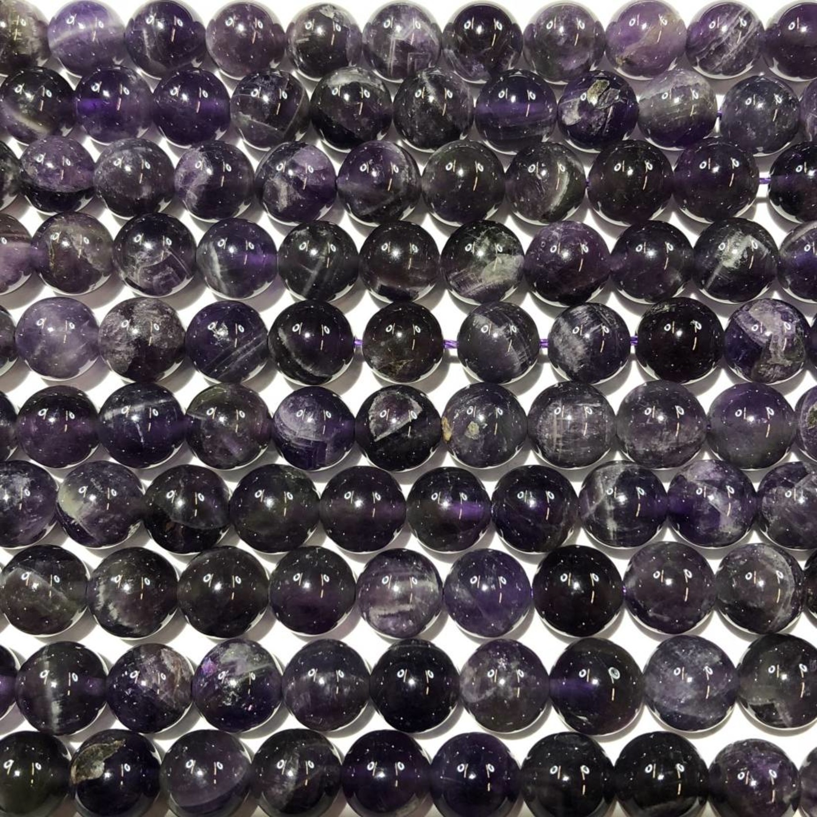 AMETHYST Grade AB Natural 8mm Round