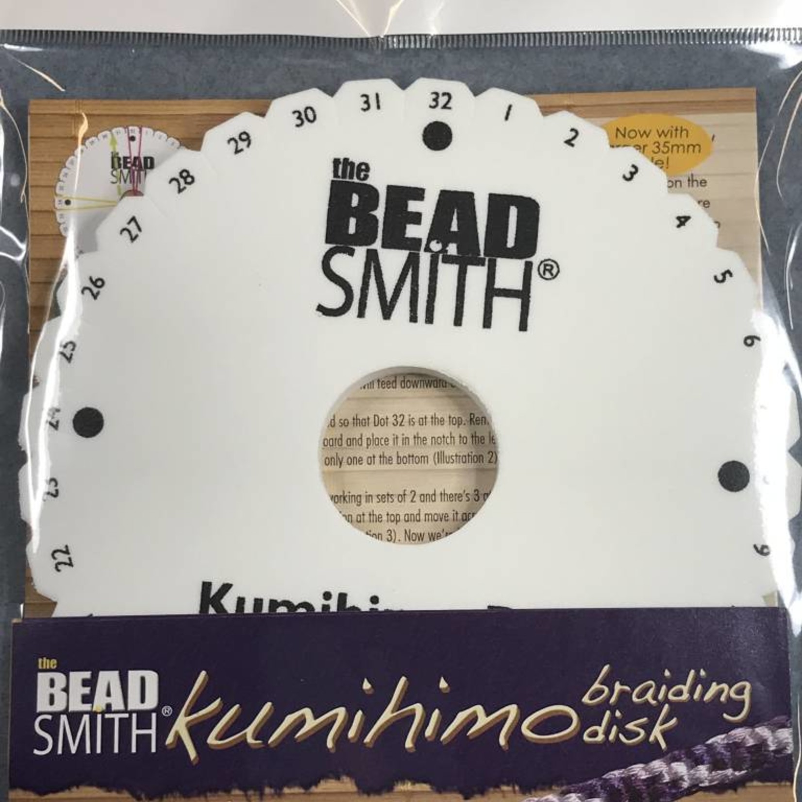 KUMIHIMO Disk 6 inch Instruction Pack