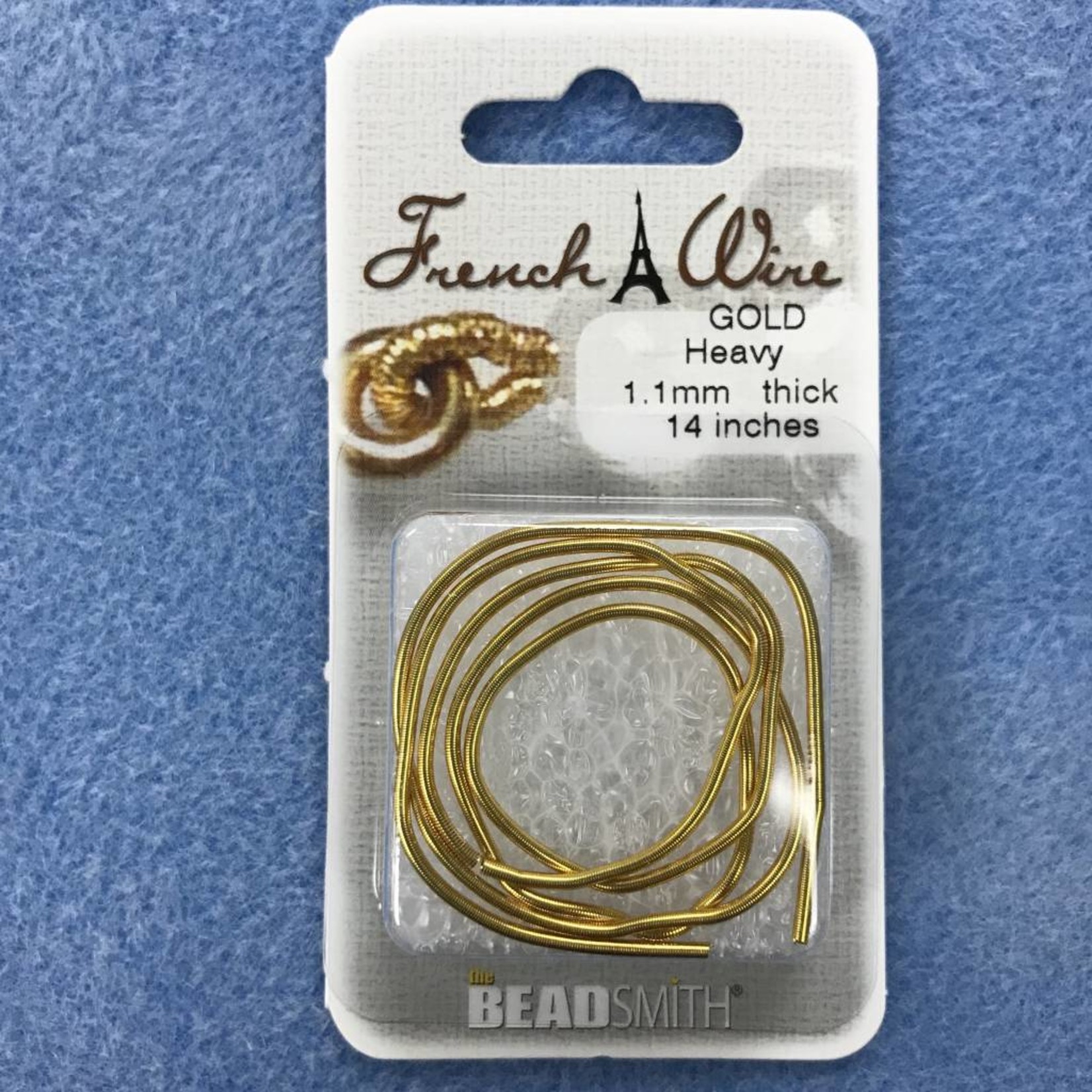 French Wire Gold Heavy 14"