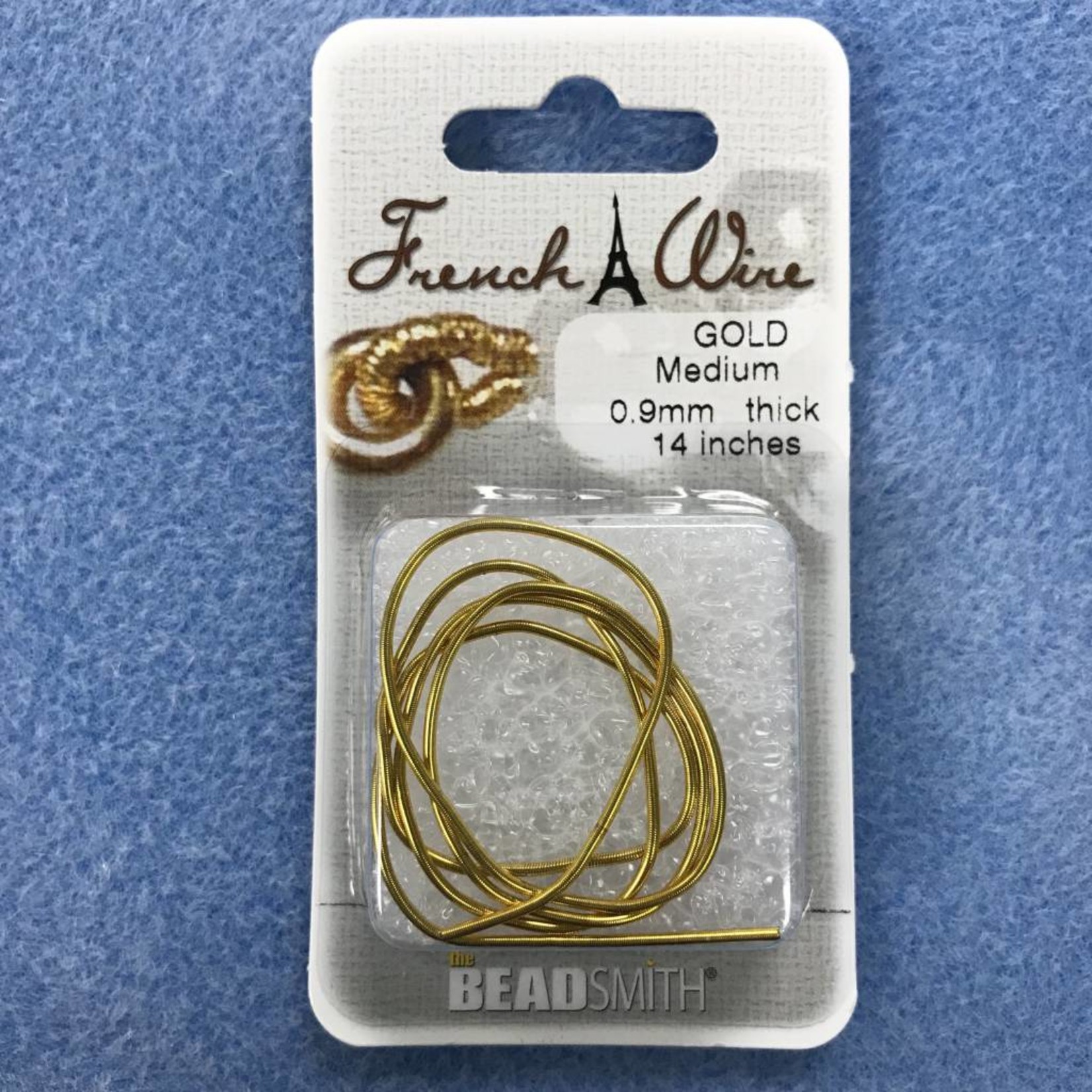 French Wire Gold Medium 14"