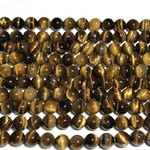 TIGER EYE Natural 10mm Round