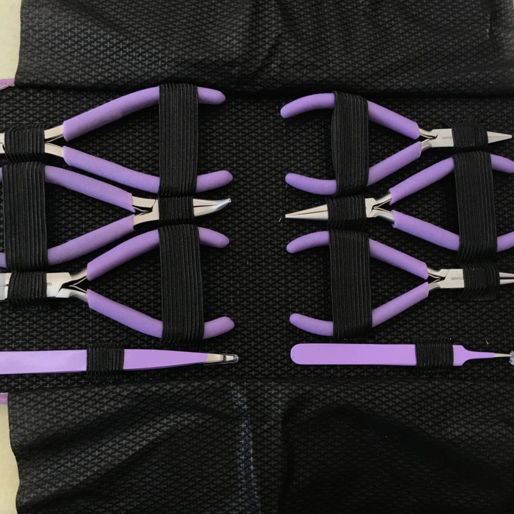 PLIER SET 8 Pc BeadSmith Orchid Atlantic Bead Company