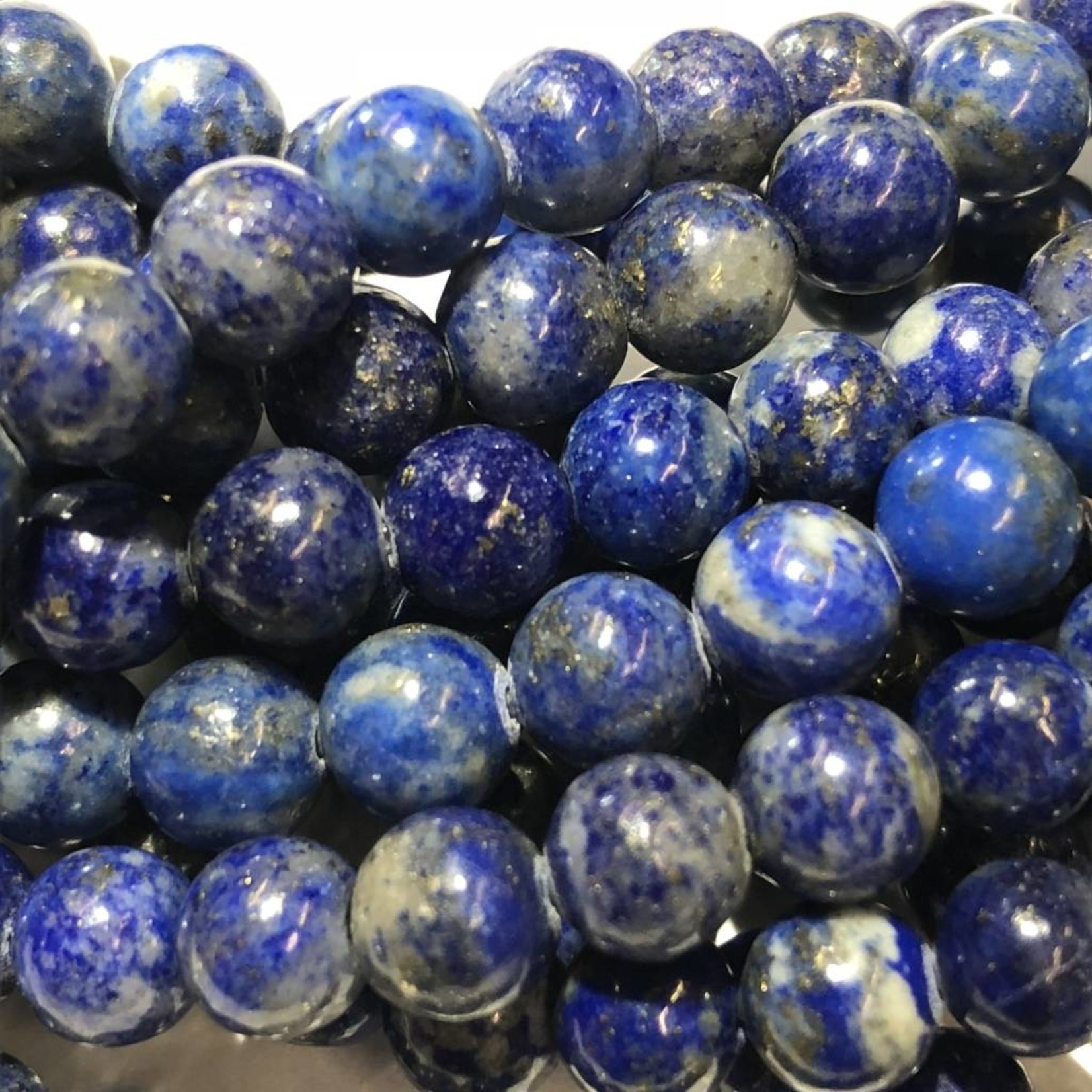 Lapis Lazuli Undyed Natural Grade B 6mm Round
