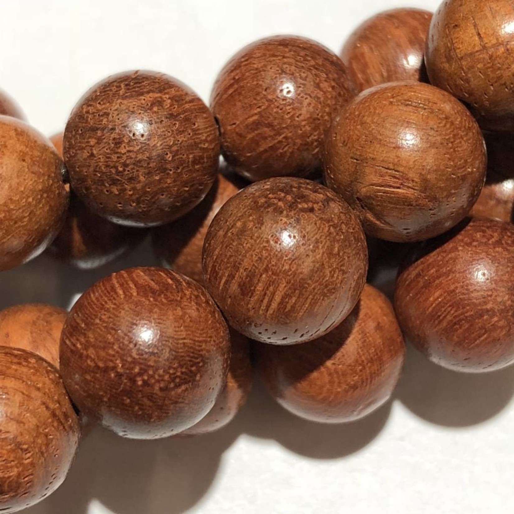 Natural Dried ROSEWOOD Beads 10mm 108 Pcs