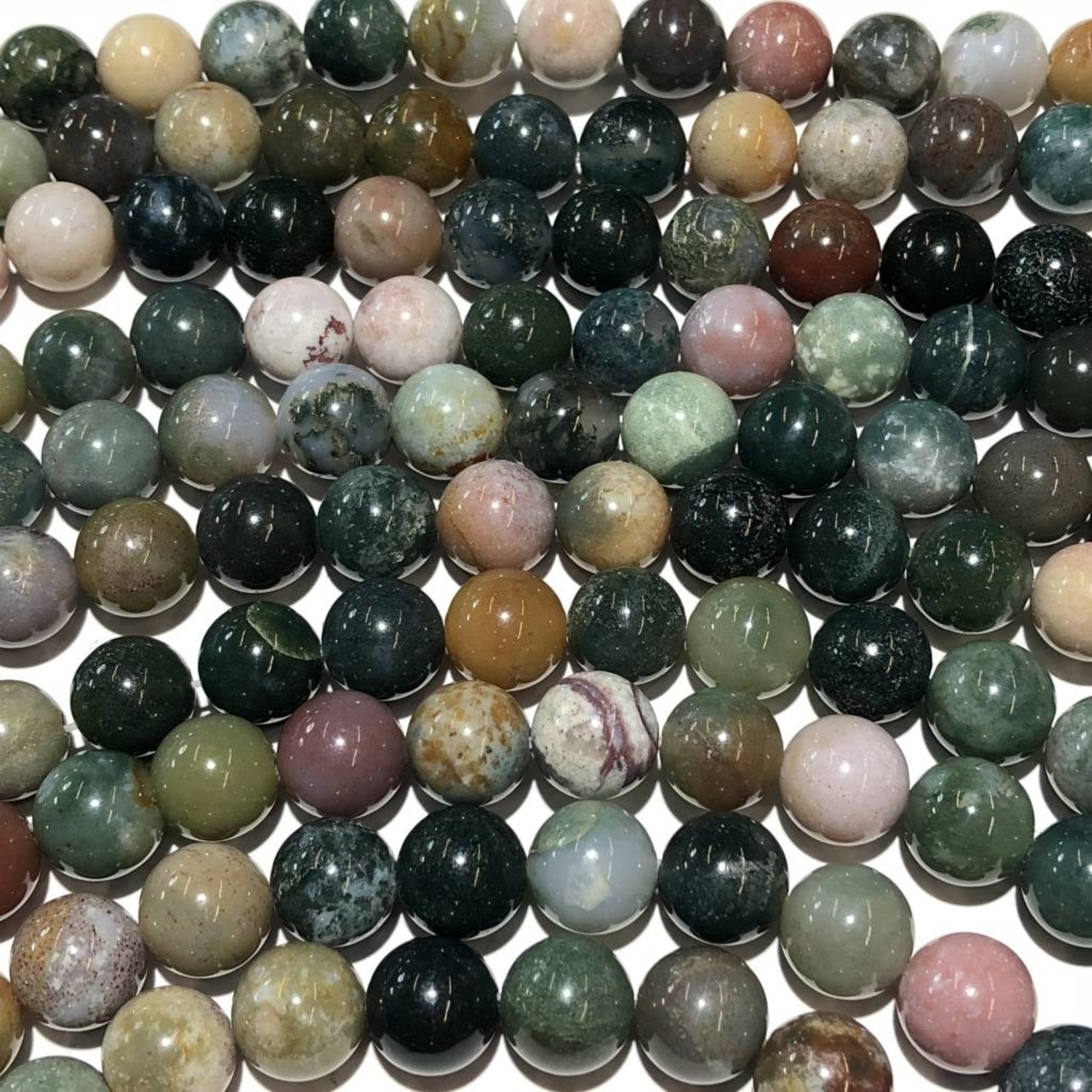 Indian AGATE Natural 10mm Round