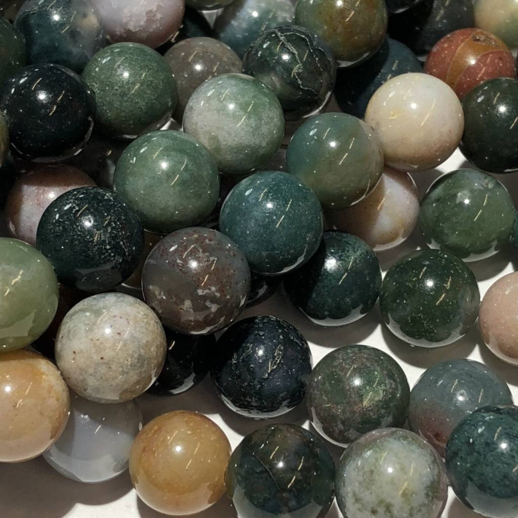 Indian AGATE Natural 10mm Round