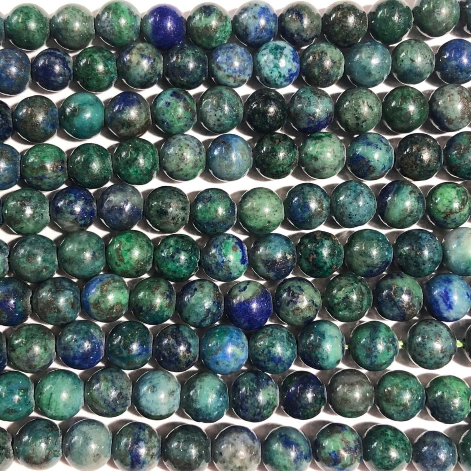 CHRYSOCOLLA Natural 6mm Round