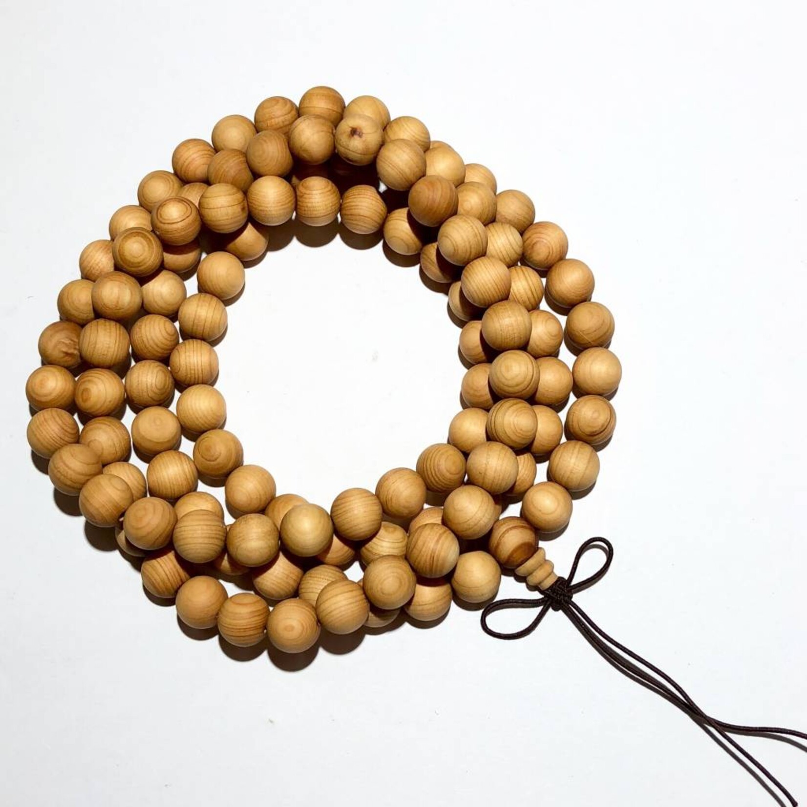 Natural Cedar Beads 10mm 108 Pcs