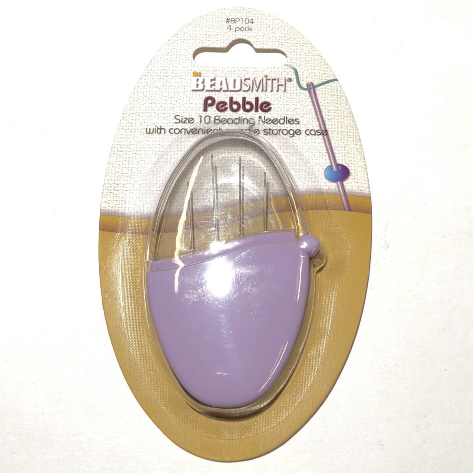 BeadSmith Beadsmith NEEDLES Pebbles #10 4/Pkg