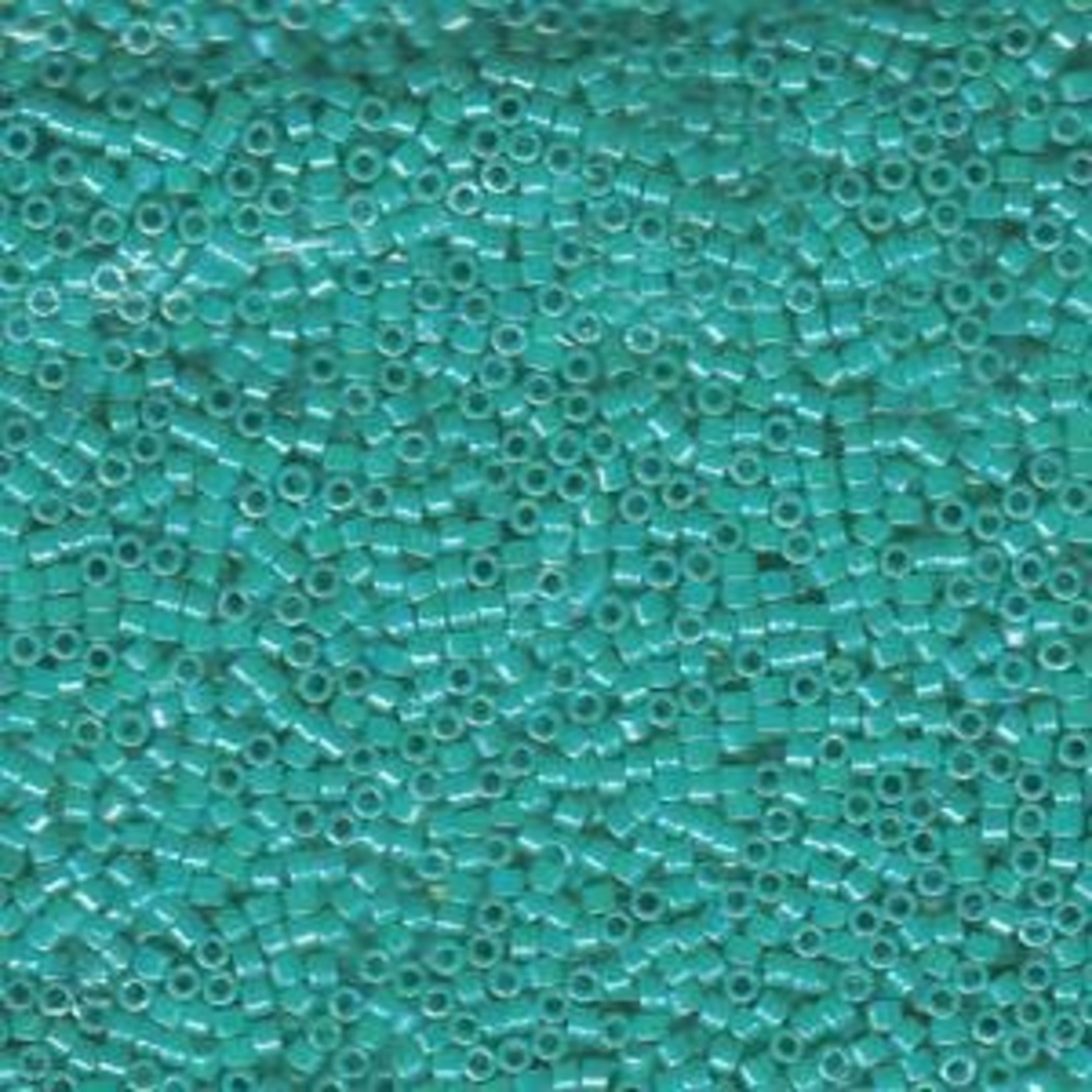 MIYUKI Delica 10-0 Opaque Turquoise AB 10g
